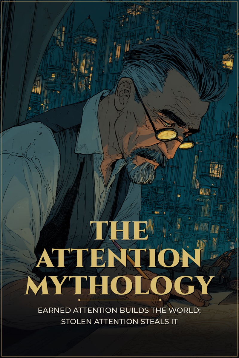 The Attention Mythology — cover page