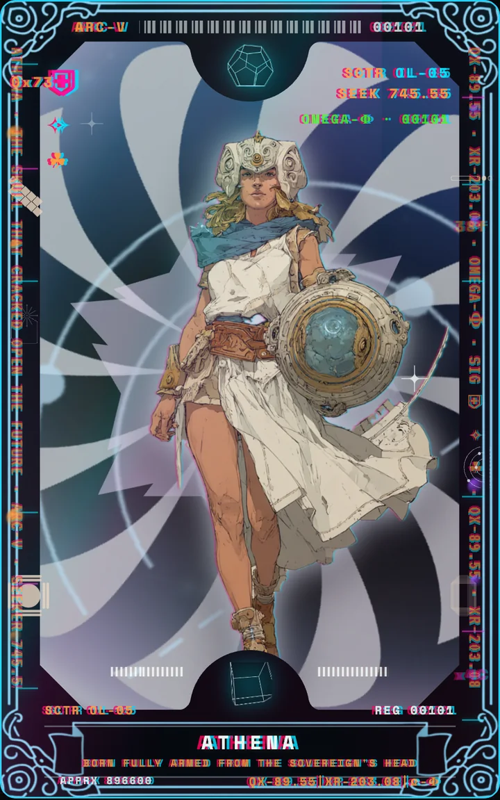 Athena — Kyber card front