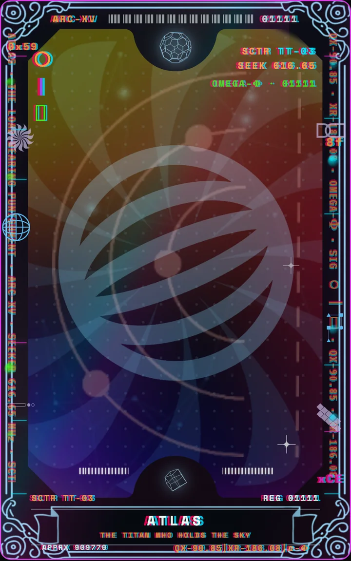 XV · Atlas — Kyber card front