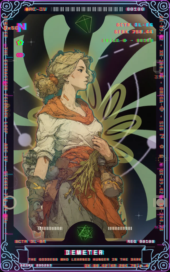 IV · Demeter — Kyber card front