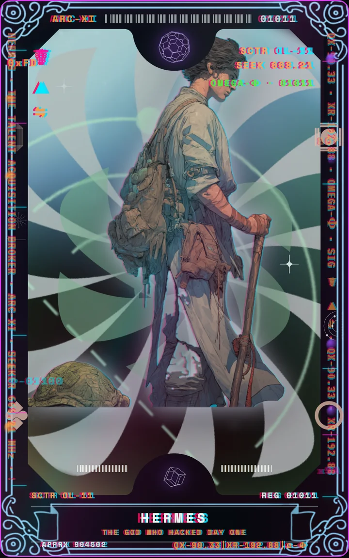 Hermes — Kyber card front