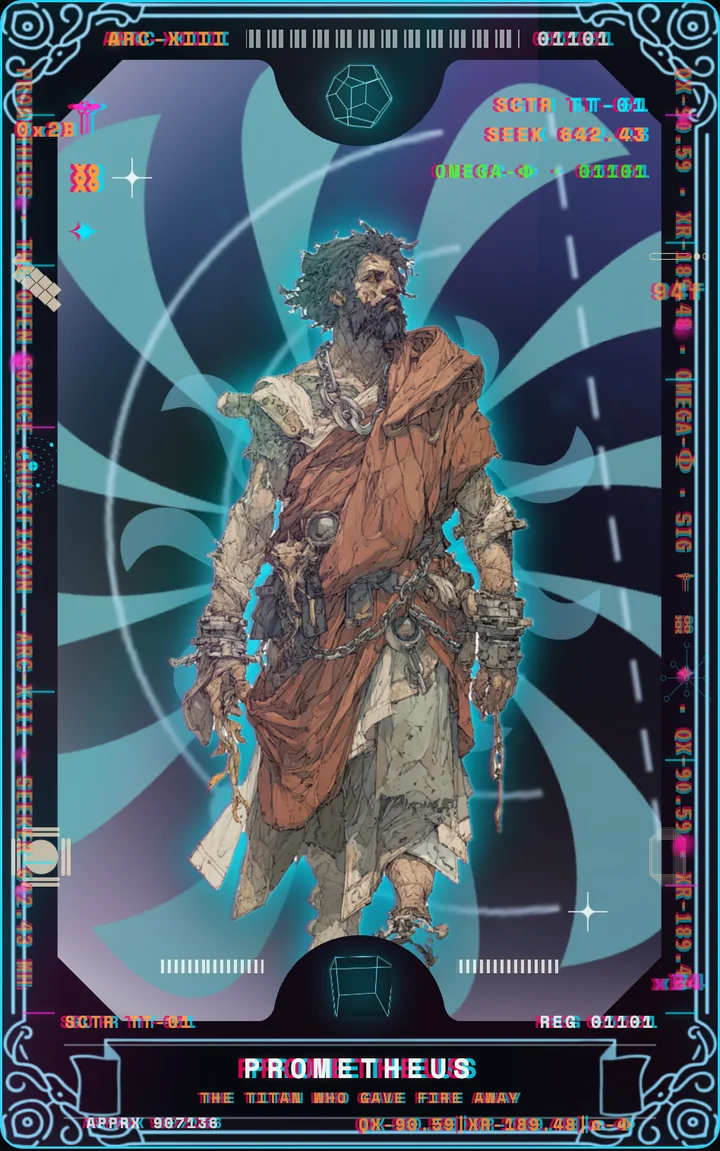 XIII · Prometheus — Kyber card front
