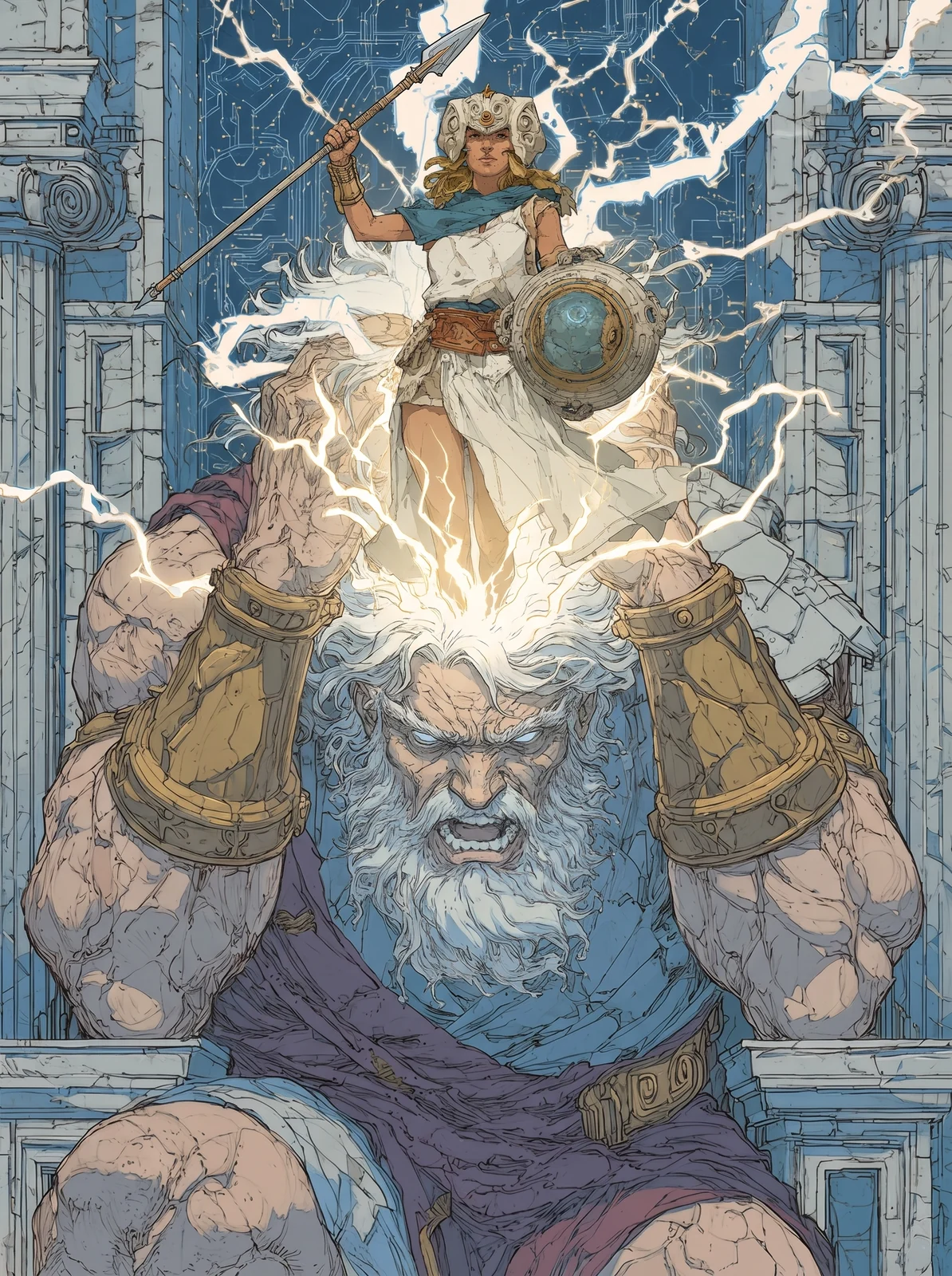 ZEUS — THE BIRTH OF ATHENA